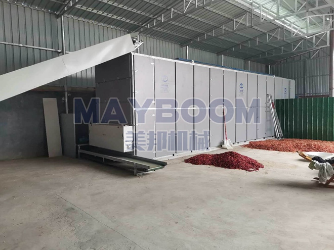 Mayboom Belt Dryer Is With a High Degree of Automation